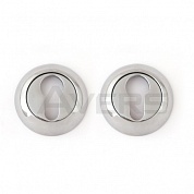 Картинка Накладка цилиндровая Avers DP-C-08-CR (Finn) хром